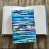 blue flow art morning dew journal tremundo